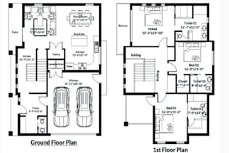 redraw your floor plan in autocad