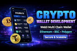 crypto wallet app development secure web3 ethereum evm wallet