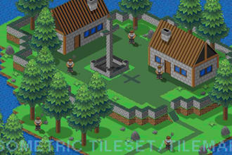 do isometric tileset game assets pixel art tilemap for 2d game art unity assets