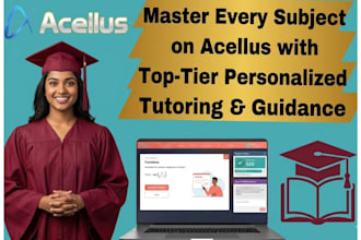 provide professional acellus tutoring and guidance