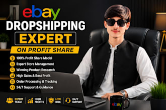 do expert ebay dropshipping on percentage base