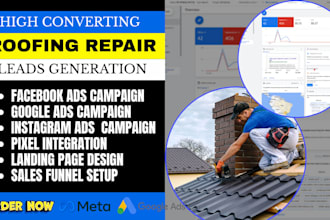 homeowner roofing repair leads roofing repair marketing facebook ads google ads