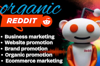 promote company website, ai brand business, ads shoutout with reddit marketing