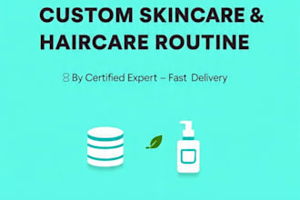 be your online skincare or haircare expert consultant