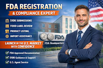 fda registration listing compliance 510k and food label