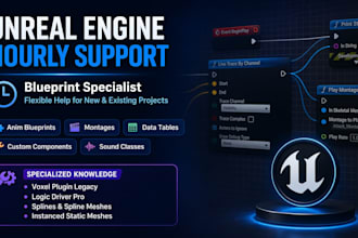 be your unreal engine developer