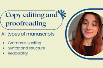 copy edit, proofread or review your french novel