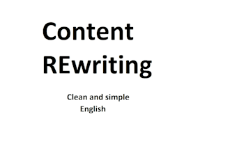 rewrite your content in clear and simple english