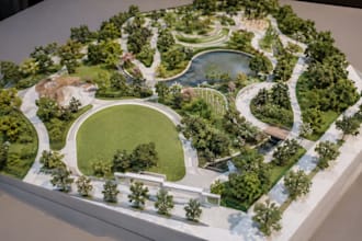 create physical architectural scale model
