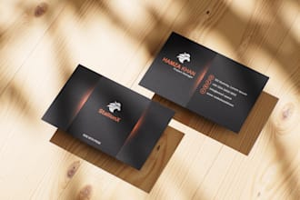 create a professional business card