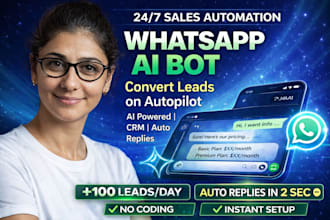 build whatsapp ai chatbot with gpt automation and wati