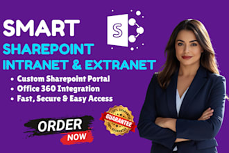 create sharepoint online intranet and extranet on office 365