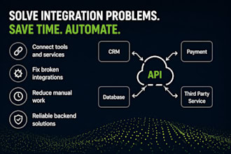 build or fix API integrations for your business