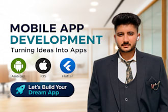 create mobile app UI screens for android and ios