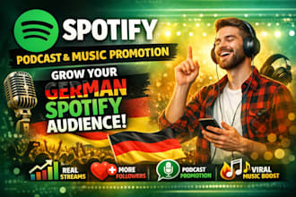 do spotify podcast music to grow german spotify audience spotify promotion