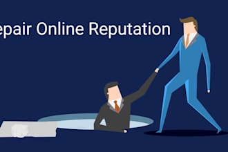 improve online reputation, delete negative links and handle dmca takedowns