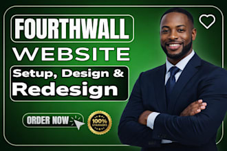 design fourth wall website setup fourthwall store setup fourthwall pod merch