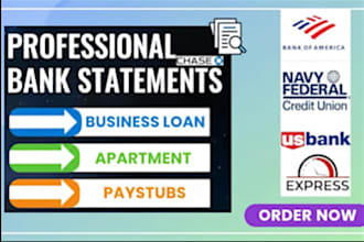 do business bank statement bank statement editable format as you need