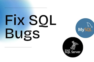 fix sql queries, database errors, and performance issues