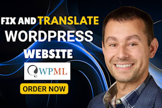 do translation of your wordpress websites using wpml