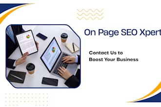 onpage SEO service of wordpress and custom websites