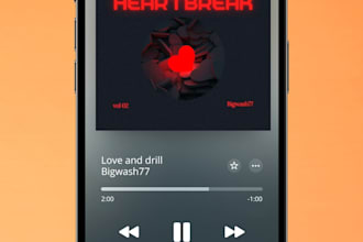 design professional music album cover