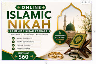 conduct your online islamic nikah with guidance and documents