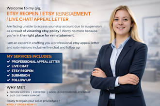 do etsy reinstatement etsy reopen with an appeal letter