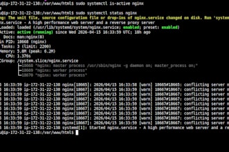 teach you vps setup, nginx configuration and domain connection