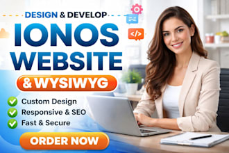 design ionos website develop ionos website wysiwyg