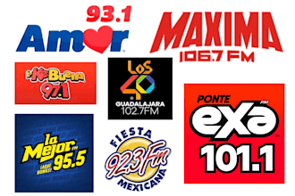 promote your song and get it airplay on guadalajara radio