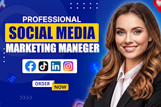 be your social media manager and content creator