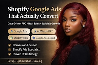 run shopify google ads that convert with targeted PPC and high ROI
