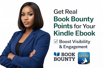 get you real book bounty points to boost your kindle ebook