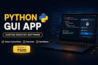 build custom python gui app using tkinter