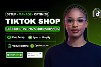 setup tiktok shop, tiktok dropshipping, grow tiktok shop sales to 30k per month