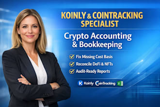 do crypto tax accounting and bookkeeping using koinly and cointracking