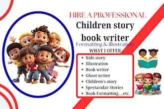 ghost write children story book write spectacular stories for kids story