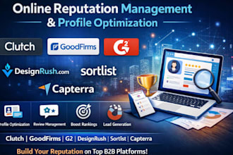 online reputation management clutch goodfirms g2 designrush sortlist capterra
