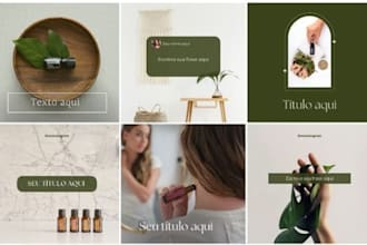 design instagram carousel ad post, tiktok short reels and fb ad post to promote