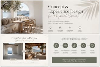 design hospitality concept and customer experience