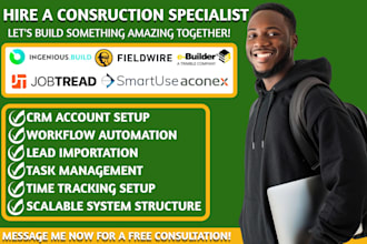 do ingenious build jobtread fieldwire smartuse crm e builder aconex automation