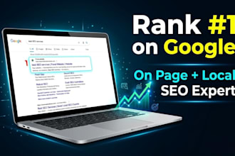 rank your website on google, on page and local SEO expert