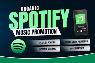 do organic worldwide music promotion USA spotify music promotion