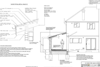 draw UK planning permission, building regulation and structural drawings
