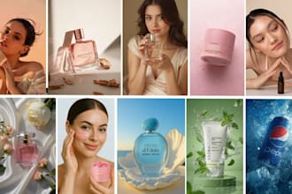 create ai product photography and ai model photoshoot
