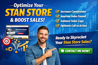 fix stan store conversion rate optimize sales