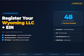 register your wyoming llc in 24 hours