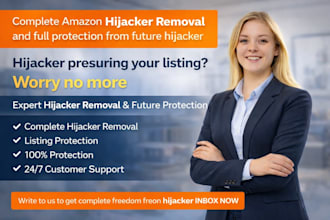 remove amazon marketplace fba hijacker from your  listings