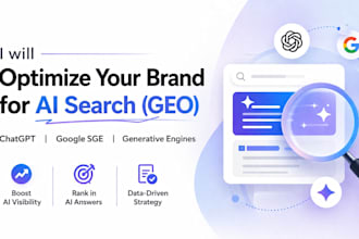 optimize your brand for ai search GEO chatgpt google sge generative engines